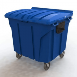 Container Lixo 1000 Litros p/ Coleta Seletiva - RF100